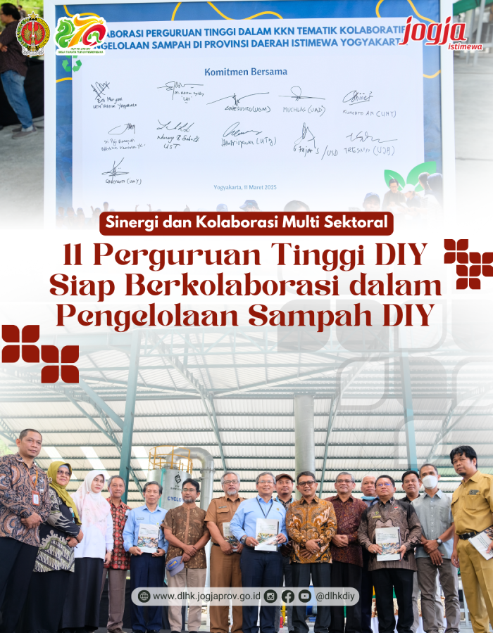 Komitmen Bersama Perguruan Tinggi dengan Pemerintah Daerah/Kabupaten/Kota dalam Pengelolaan Sampah di DLH